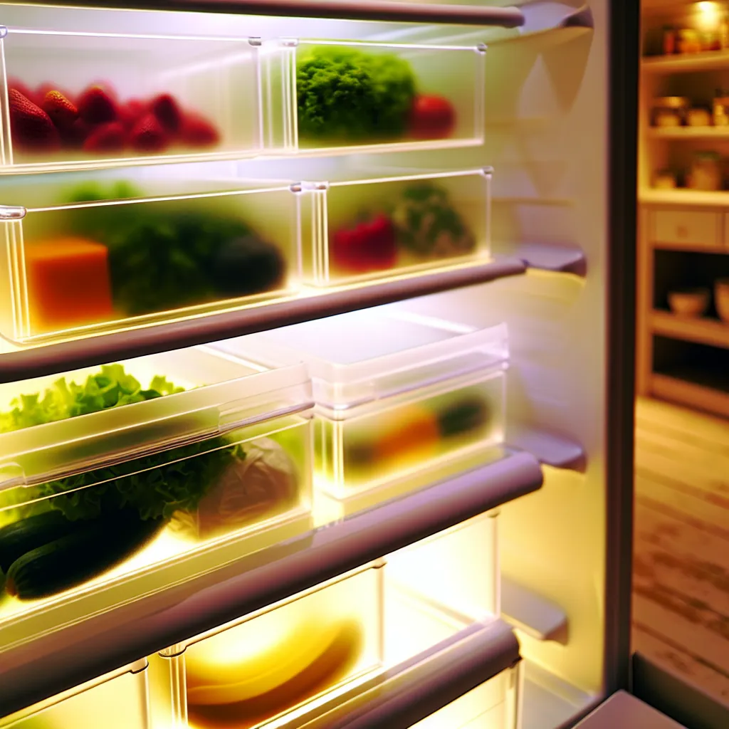 Organized refrigerator