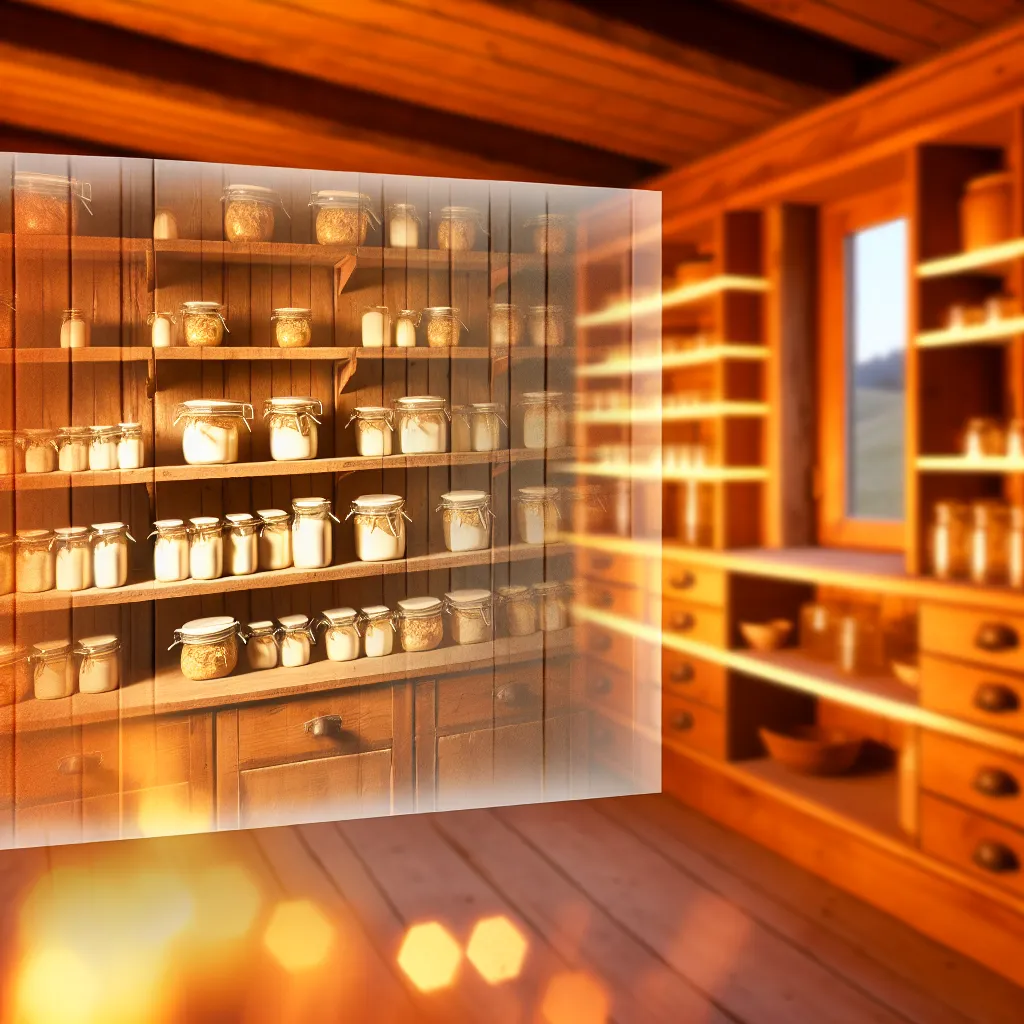 Organized pantry